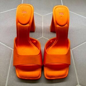 Worn once Zara sandals. Size 37.